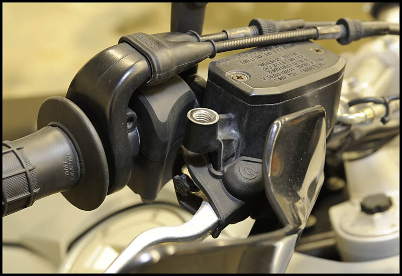 Factory location for right-hand mirror