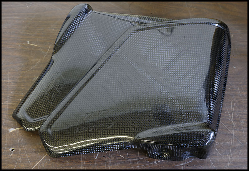 Carbon kevlar tank protectors