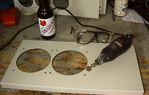 Top exhaust holes