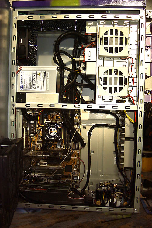 Completed wiring job