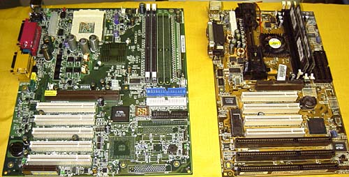 MSI next to ASUS