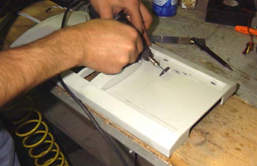 Making a hole for intake