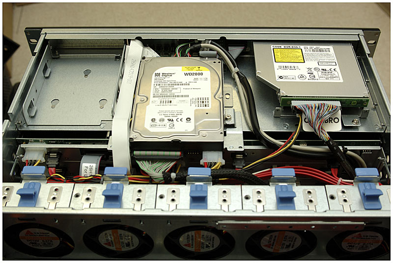 DVD drive installed
