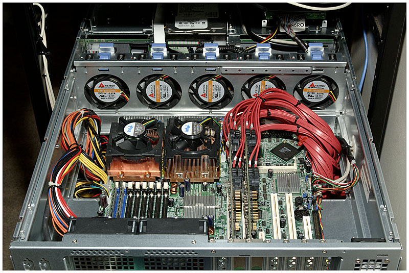 Second RAID card installed