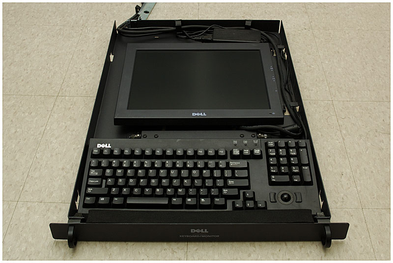 1U monitor/keyboeard/mouse