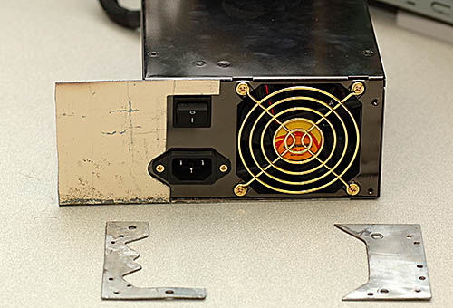 New power supply bracket