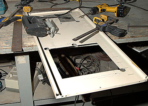 Chopped up shelf