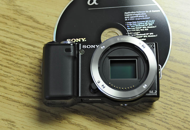 Full-sized APS-C sensor!