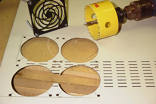 Intake holes