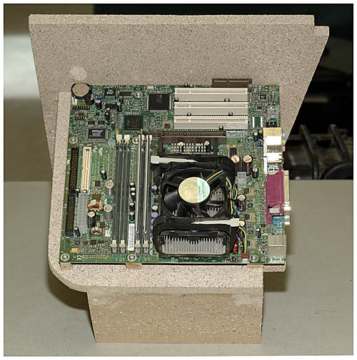 Mounting the motherboard