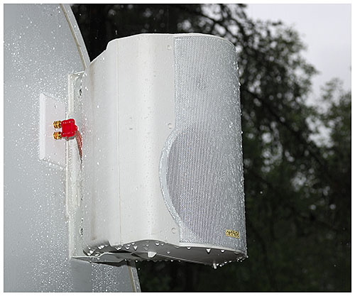 Weatherproof speaker