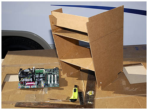 Assembled mock up