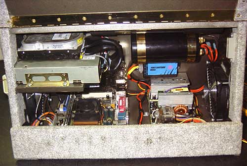 Assembled computer