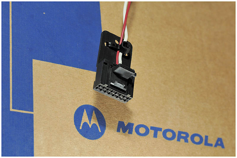 Motorola accessory connecter